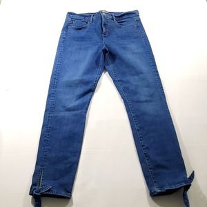 Loft Jeans with Ankle Twist. ‎ Size 10.  #128